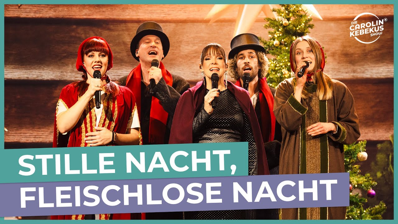 Geschmackvolle Weihnachtsmusik der Caro(l) Singers | Die Carolin Kebekus Show