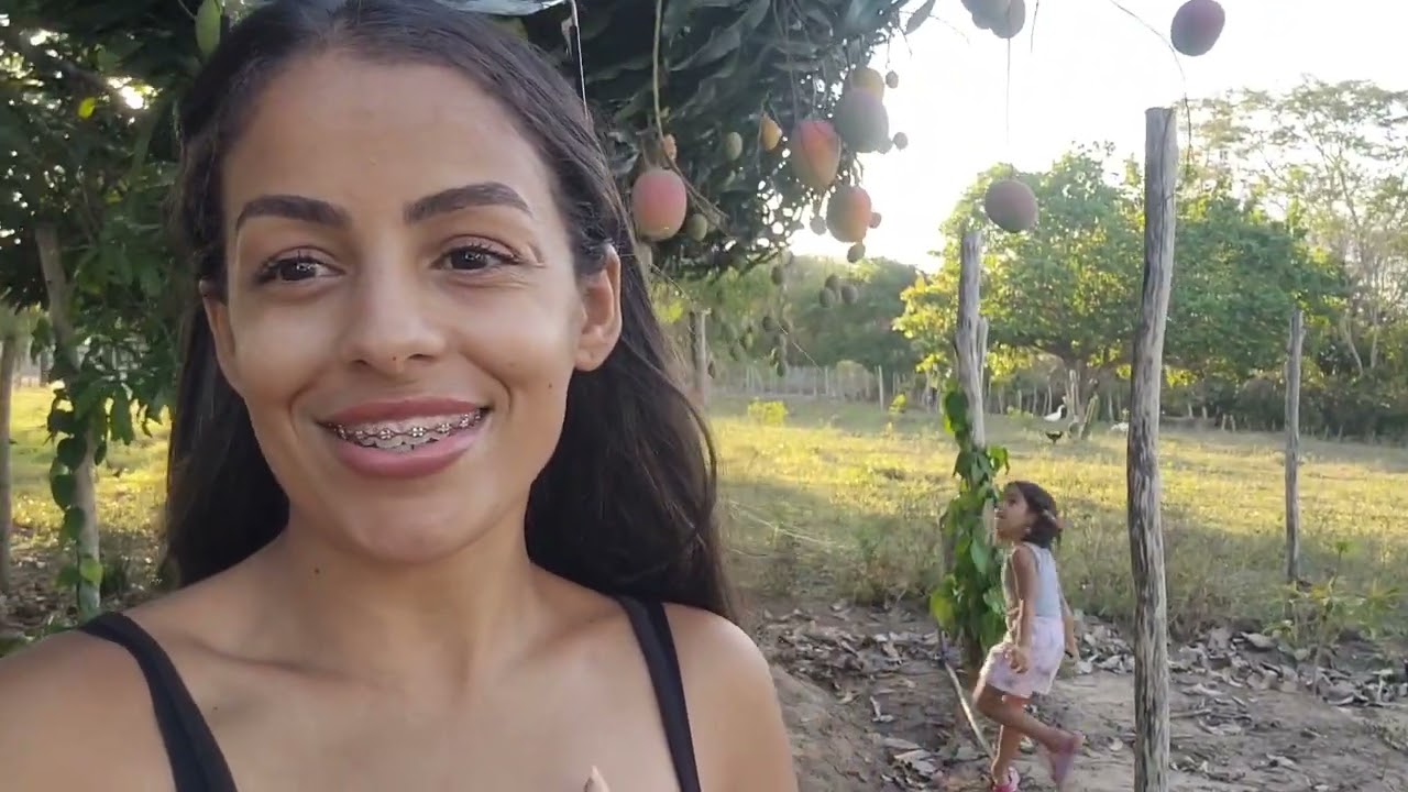 Hoje foi o dia de passeio no sítio!😄🥰