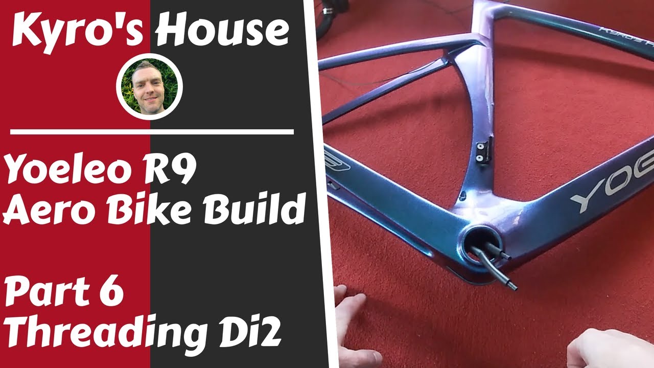 Installing Di2 Internal Wiring Through Frame