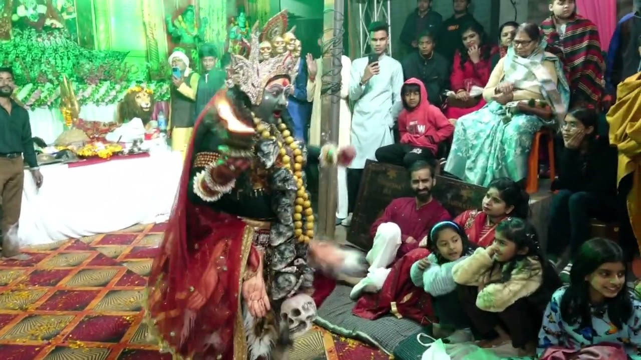 Bulandshahr Mahakali Mata Jhanki Lokesh Tufani Bulandshahr | Vineet Lokesh & Party #KaliMataJhanki