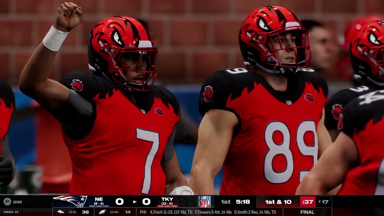 Storm TV - Madden NFL 25 Season 6 Game 13 Sunday Night Primetime New England Patriots 8-4 at Tokyo D
