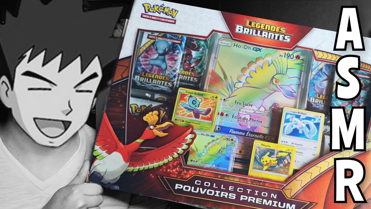 ASMR | Un Coffret INCROYABLE ! POKEMON Légendes Brillantes ~ Ho-oh GX 🌈