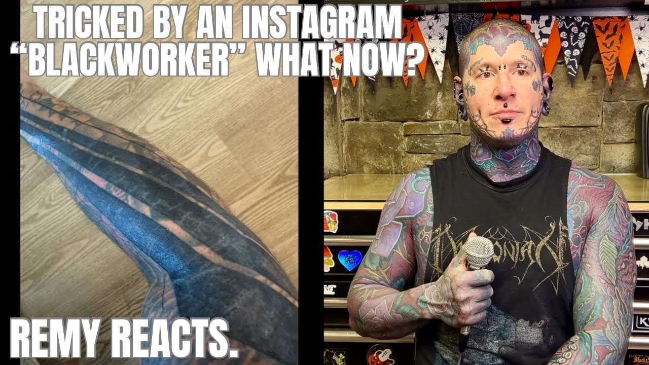 Remy reacts to Blackout Fails #12 #ink #inked #tattoos