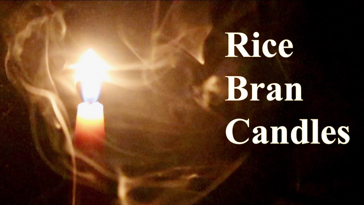 Rice Bran Wax Candle | Testing Rice Bran Wax Candles | 19th Century Candles