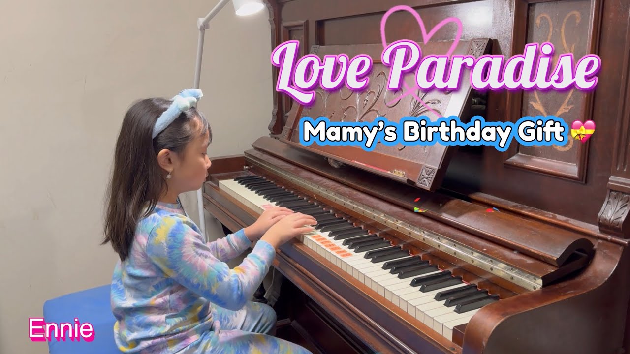 My Birthday Gift 💝 Made with love by Ennie 🩷 Quà sinh nhật của con gái tập 3 ngày để tặng Mamy☺️