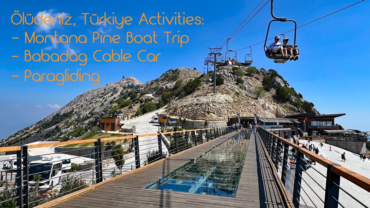 Ölüdeniz, Turkey/Türkiye Activities - Boat Trip, Babadağ Cable Car & Paragliding