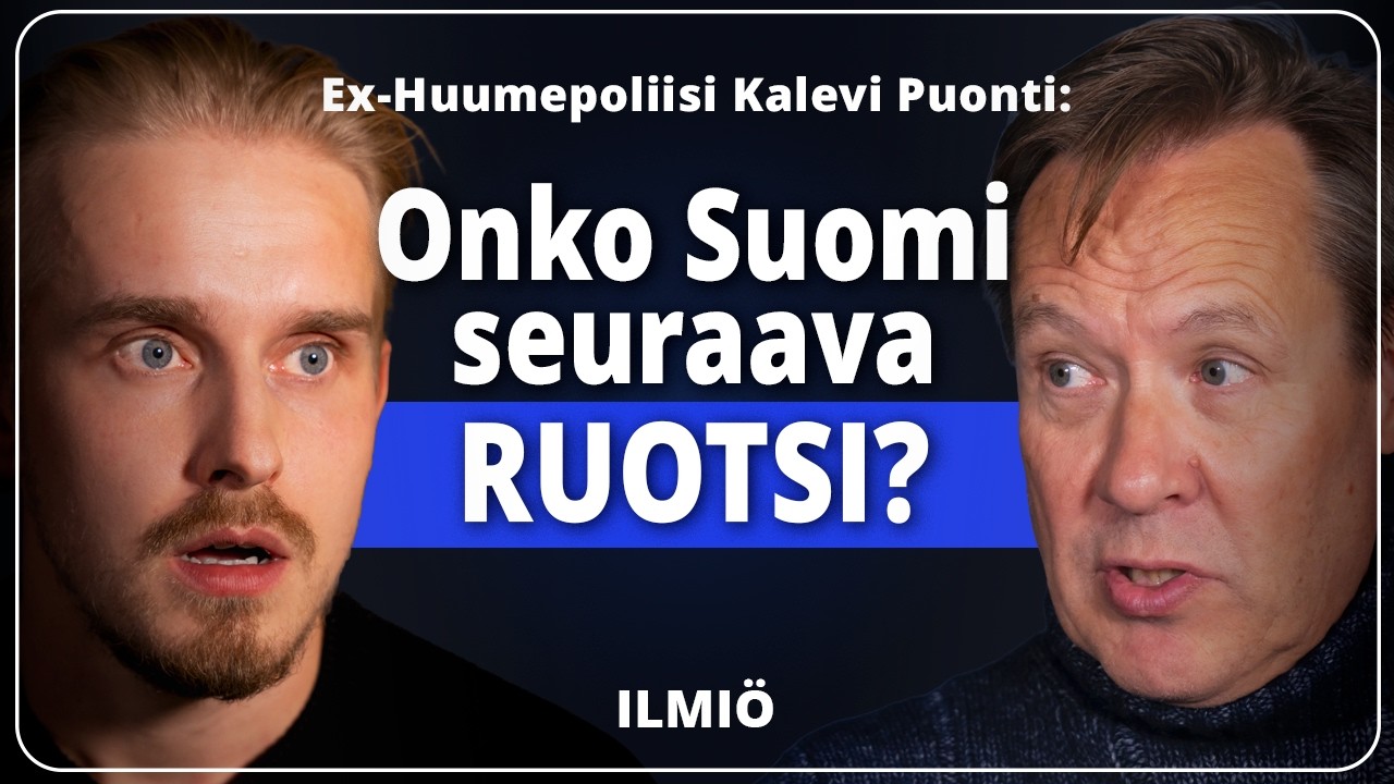 Entisen huumepoliisin RAAKA totuus: Mitä Suomessa oikeasti tapahtuu? – Kalevi Puonti