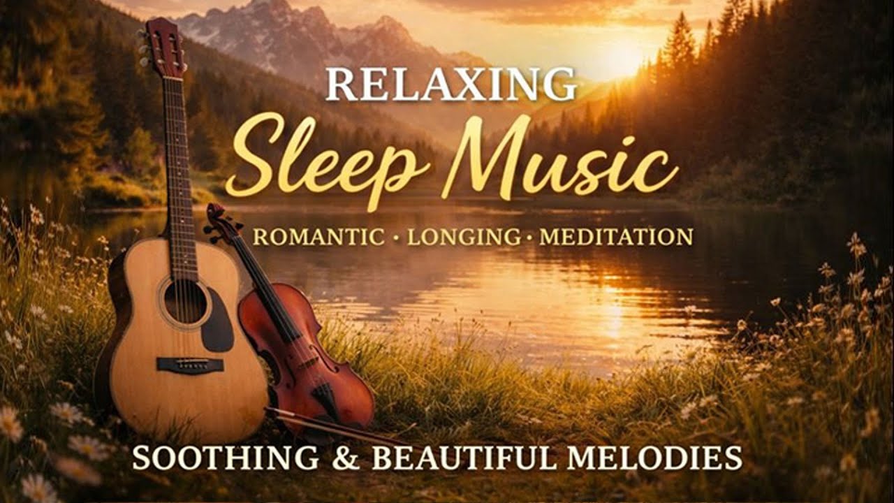 Relaxing Sleep Music 🎶 Musik Relaksasi Pengantar Tidur | Romantis, Meditasi & Menenangkan Jiwa