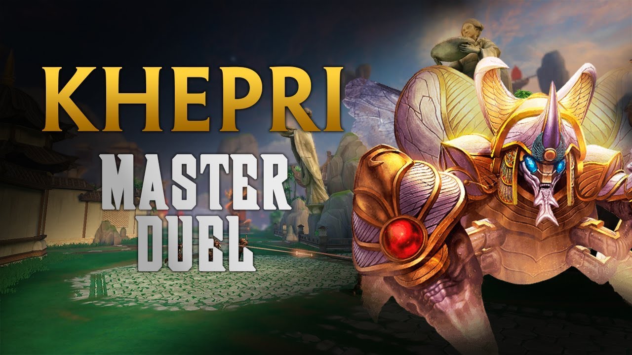 SMITE! Khepri, Una correcta build a veces da vida! Master Duel S5 #237