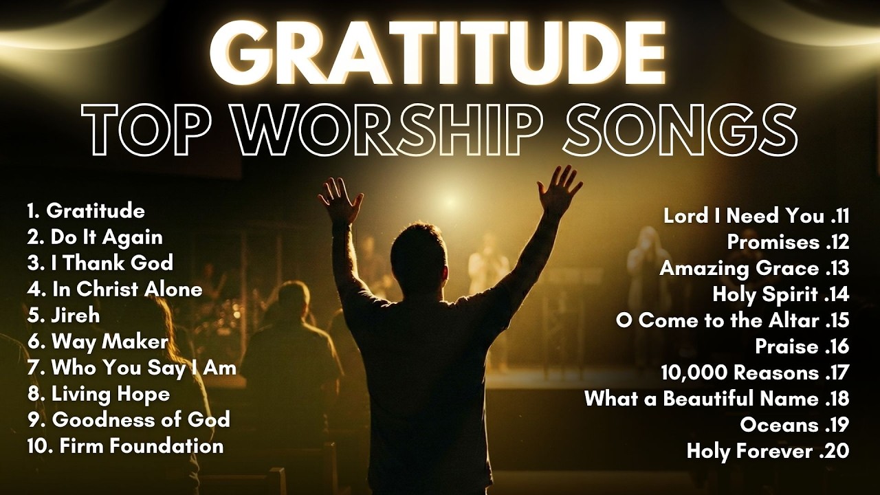 GRATITUDE // Top Worship Songs of 2026 | Brandon Lake, Elevation & More