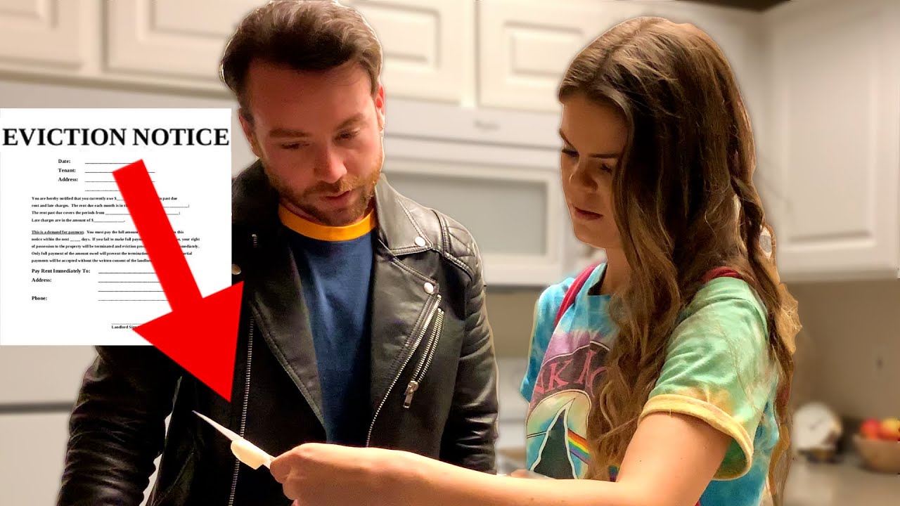 Made Him Think We Were Kicked Out Of Our Apartment! *Prank*