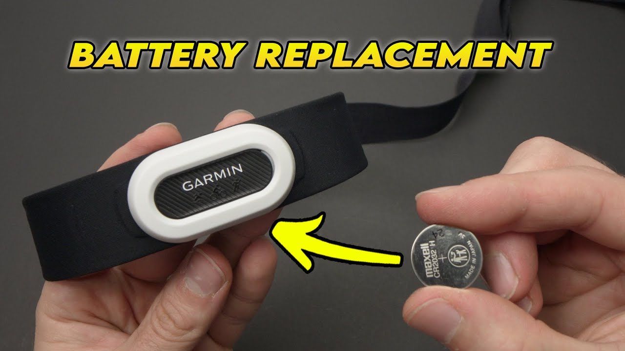 How to Replace the Battery of the Garmin HRM Pro Plus Heart Monitor
