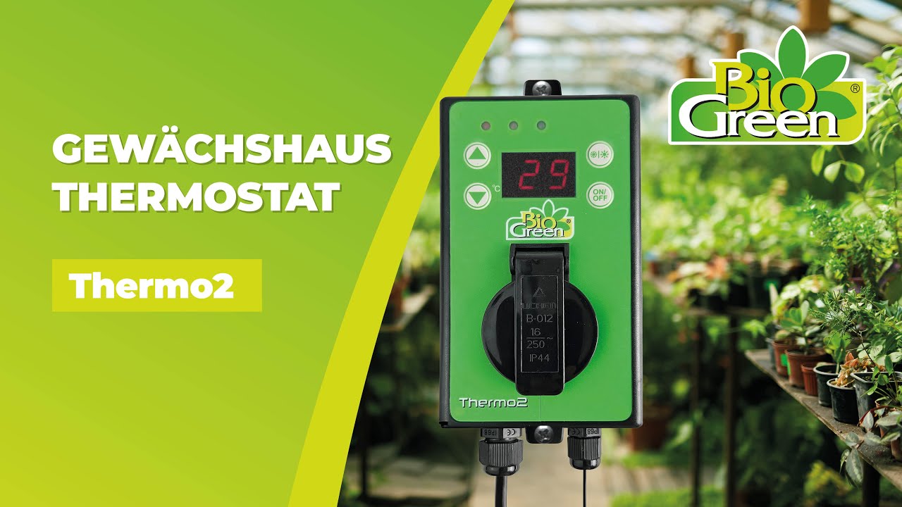 Gew&auml;chshaus-Thermostat 