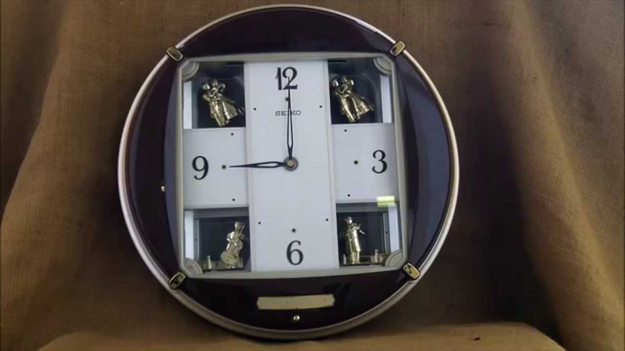 Seiko Melodies In Motion Clock - Amazing Grace