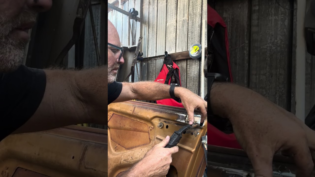 HJ bonnet rust repair 