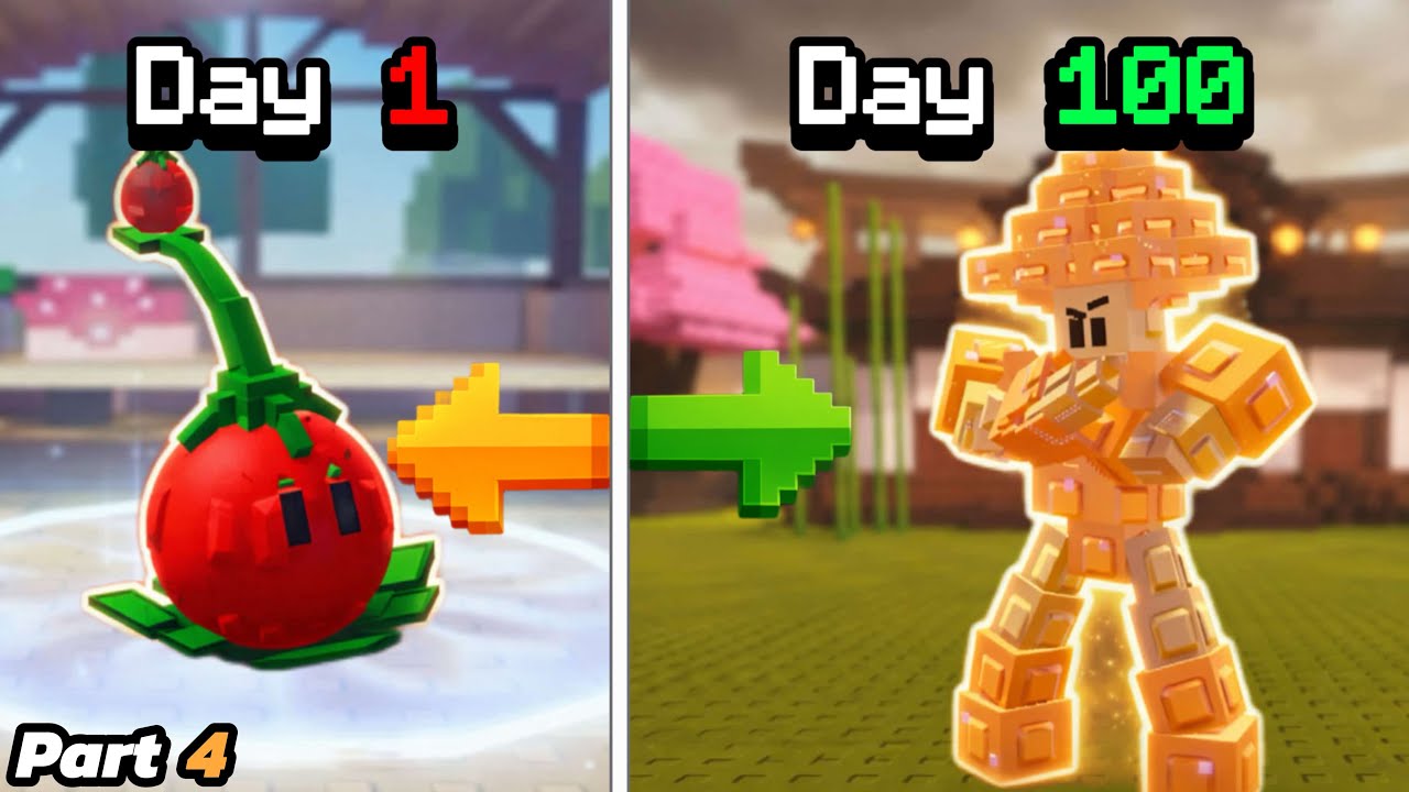 Я превратился из новичка в профессионала за 100 дней в игре Garden Tower Defense... Часть 4!