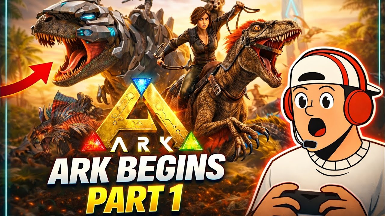 ark ultimate survivor edition pat 1 #gameplay #shere 