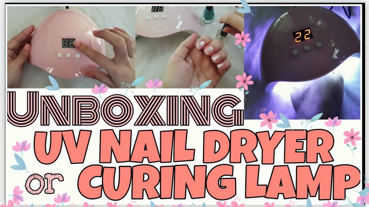 Affordable 54W UV LED Nail Lamp 💅 | Unboxing + Review + How to Use | Its MarLah