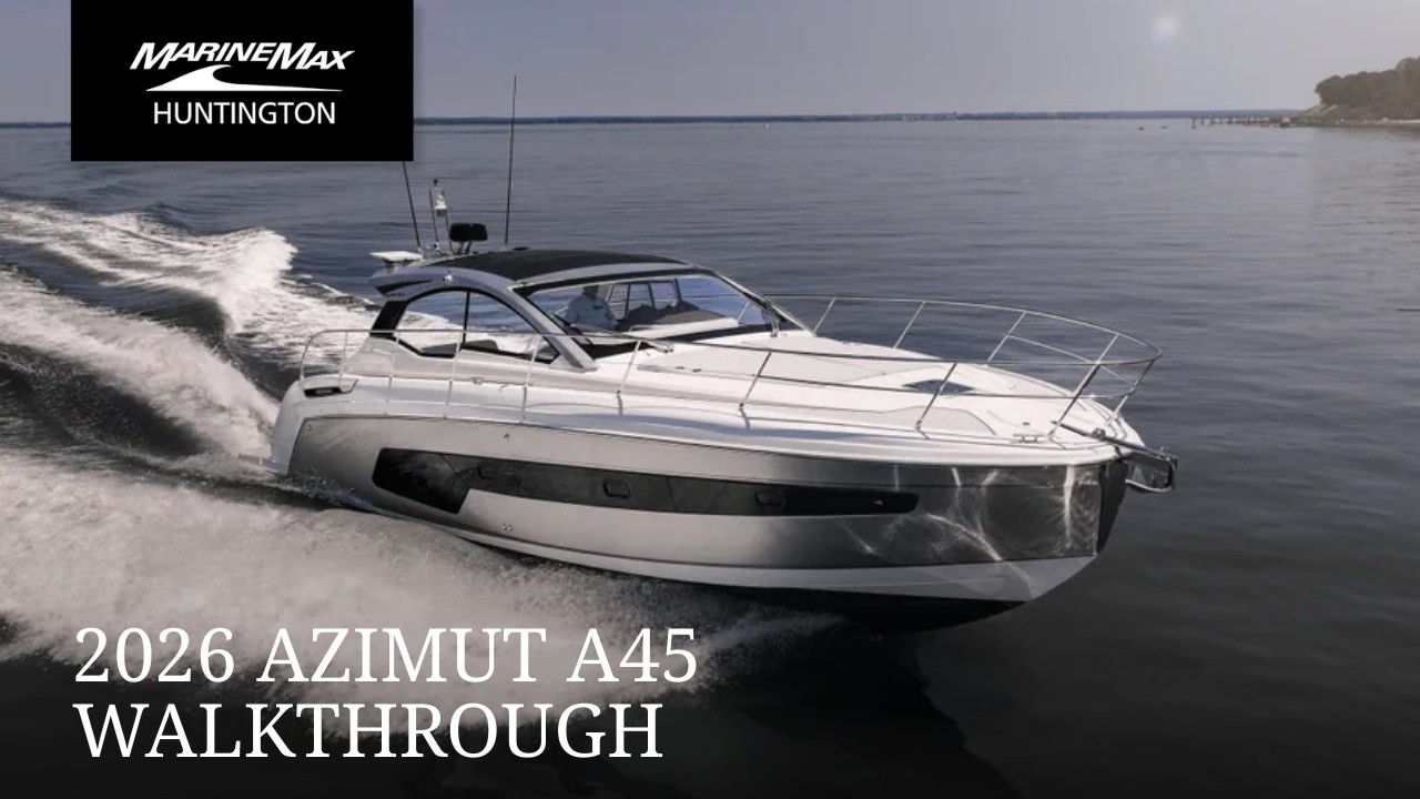 2026 Azimut A45 For Sale at MarineMax Huntington, NY