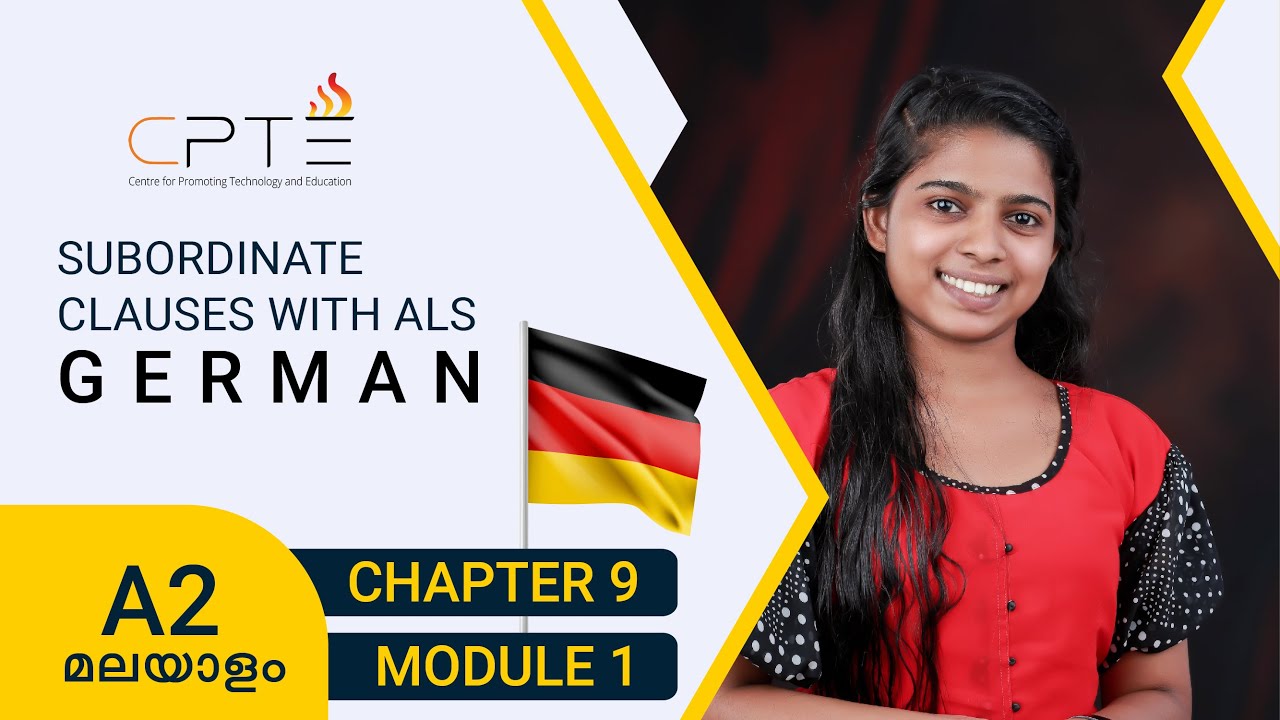 German subordinate clauses with als | Nebensätze mit als | A2 | Chapter 9 | Module 1
