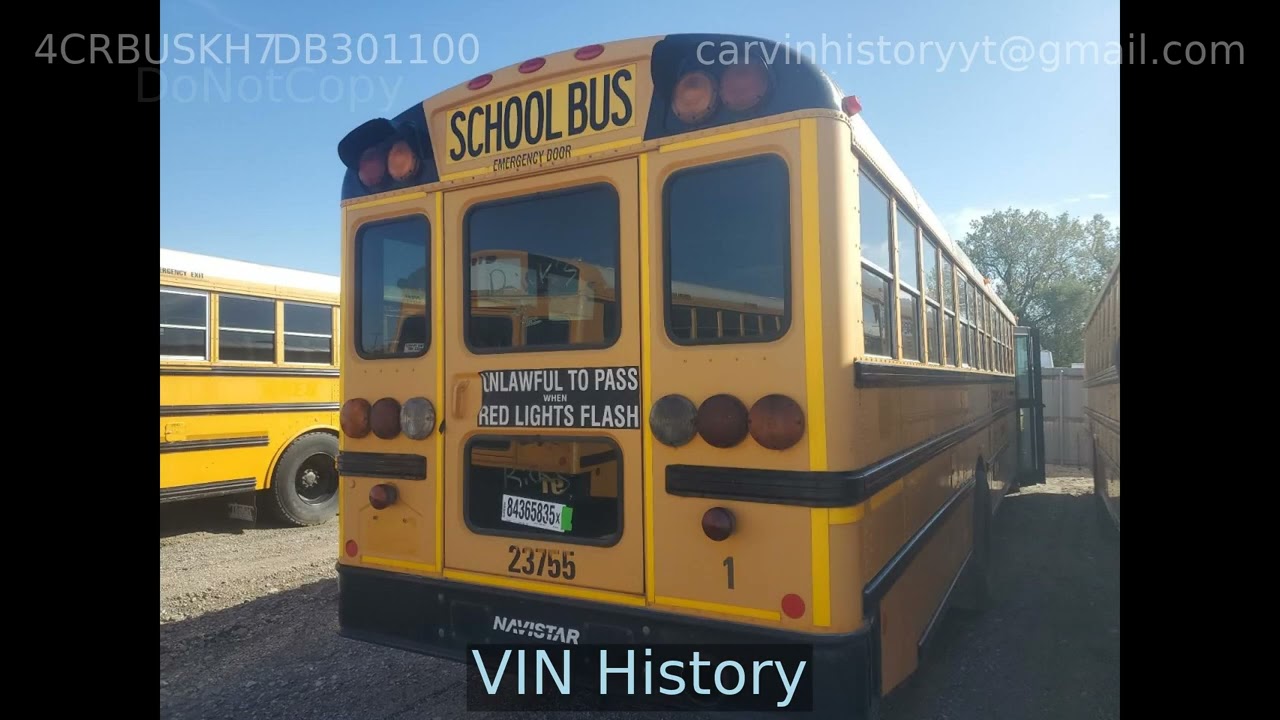 2013 IC CE SERIES SCHOOL 4CRBUSKH7DB301100