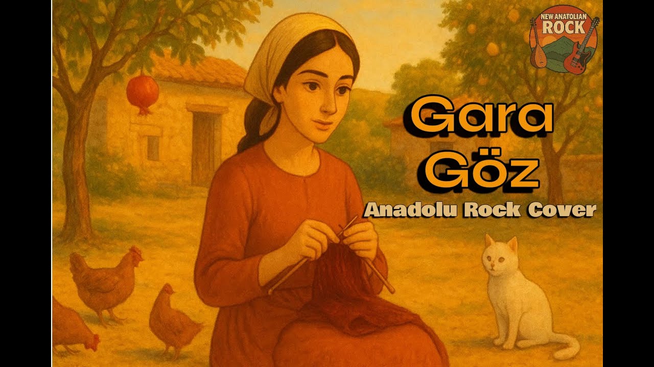 Gara Göz - New Anatolian Rock Cover (Azerbaycan Türküsü; Bahçalarda Barım Var)