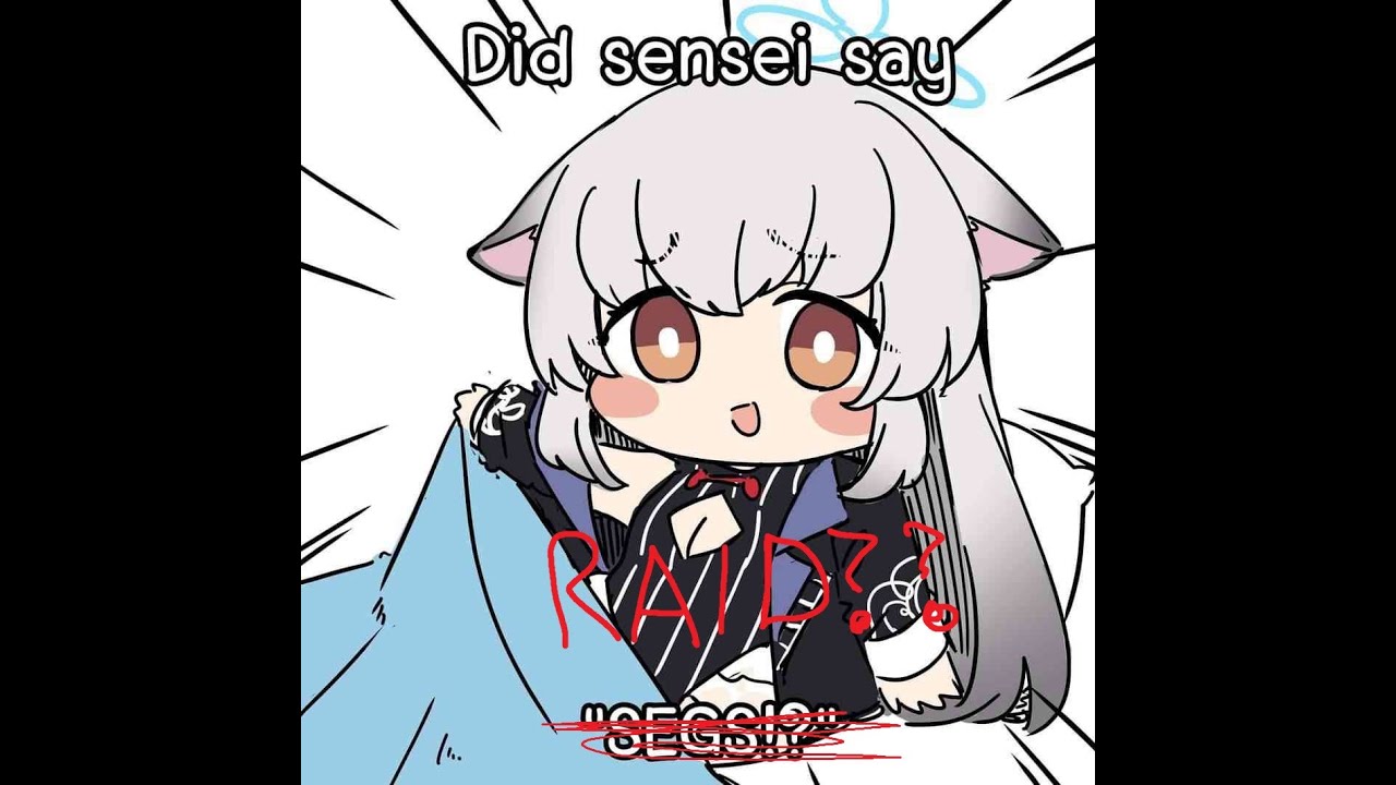 [BA] Only true sensei know what's gonna happen in this stream || How was your Binah?😭💢 ᓀ‸ᓂ