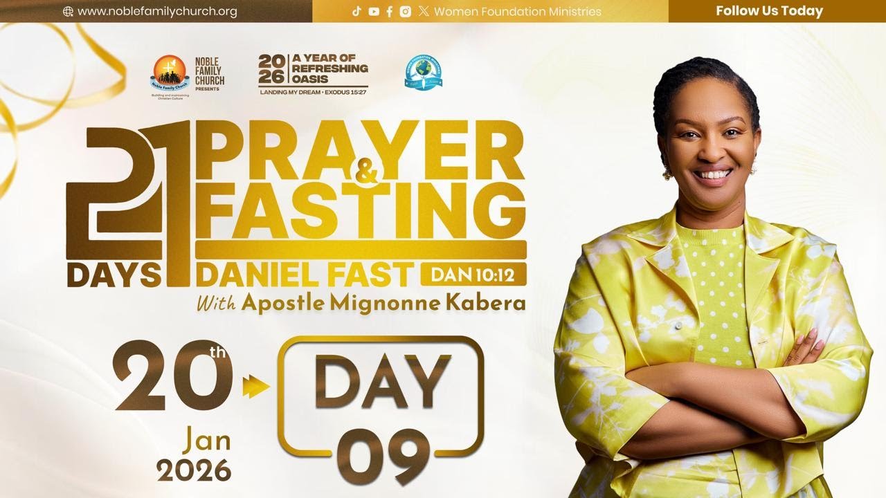 21 Days of Prayer and Fasting 2026 (Day 9) 