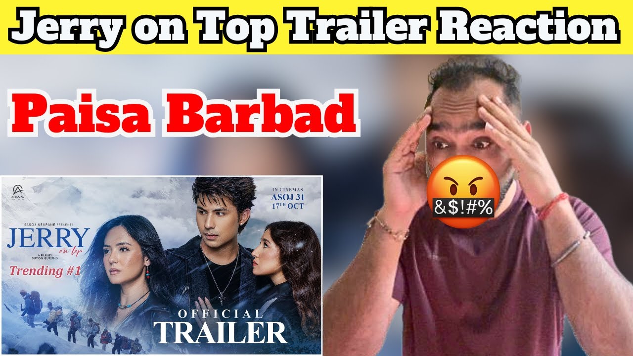 Jerry on Top Trailer Reaction | Anmol KC | Vishnu | Aanchal | Jassita | Reaction Zone