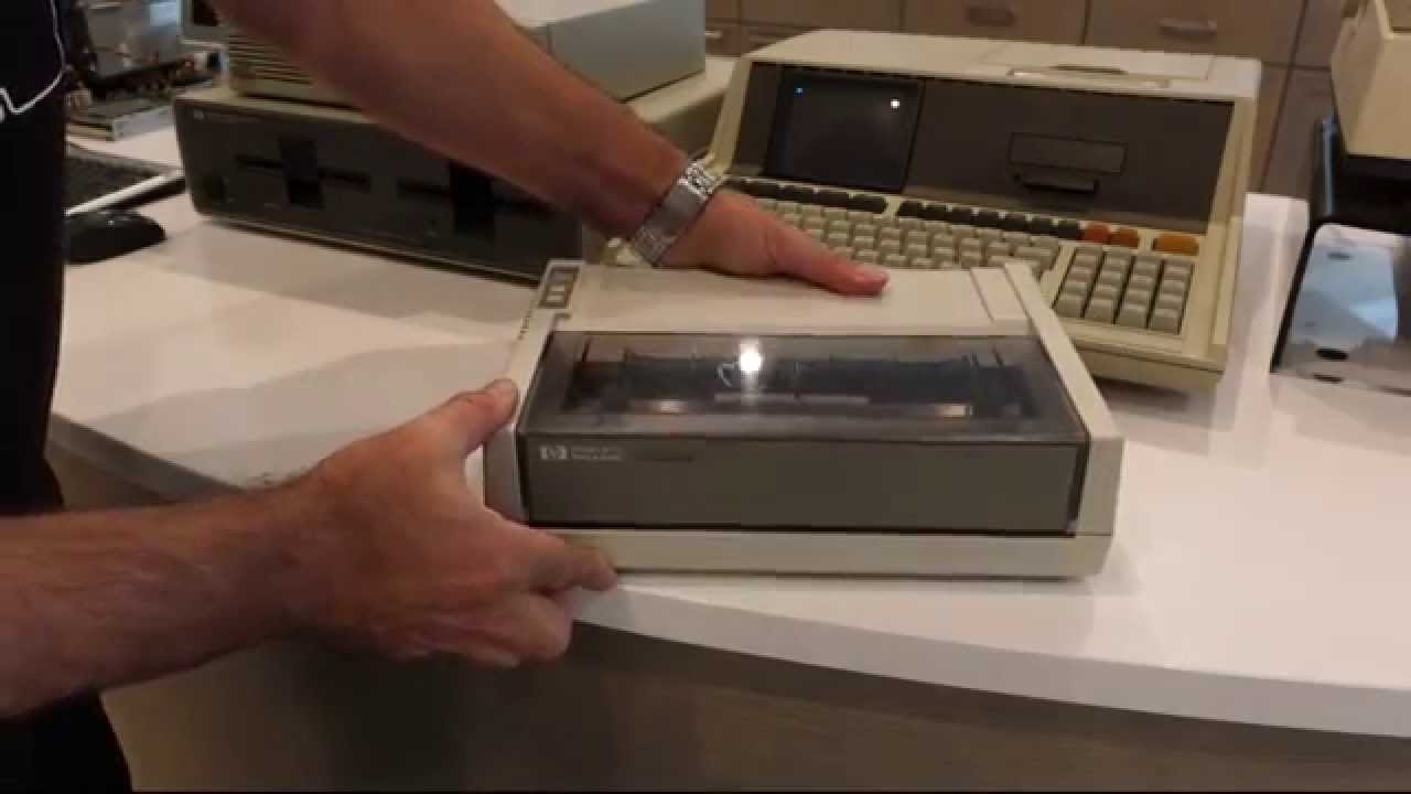 HP's revolutionary first inkjet printer: the HP 2225A ThinkJet
