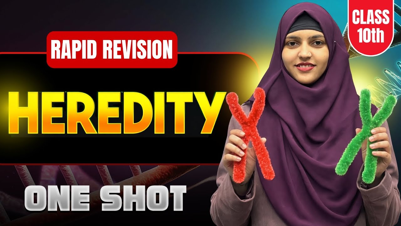 Heredity Class 10 Science🔥 | Full Chapter One Shot | CBSE Board 2026 | Final Revision