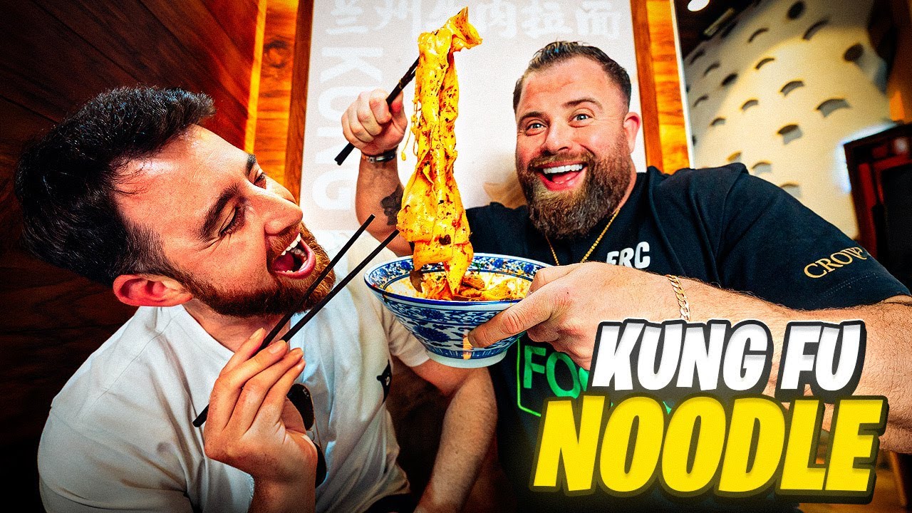 🥢 HANDMADE NOODLES in Birmingham’s Chinatown! | Kung Fu Noodle Review 🇨🇳🍜