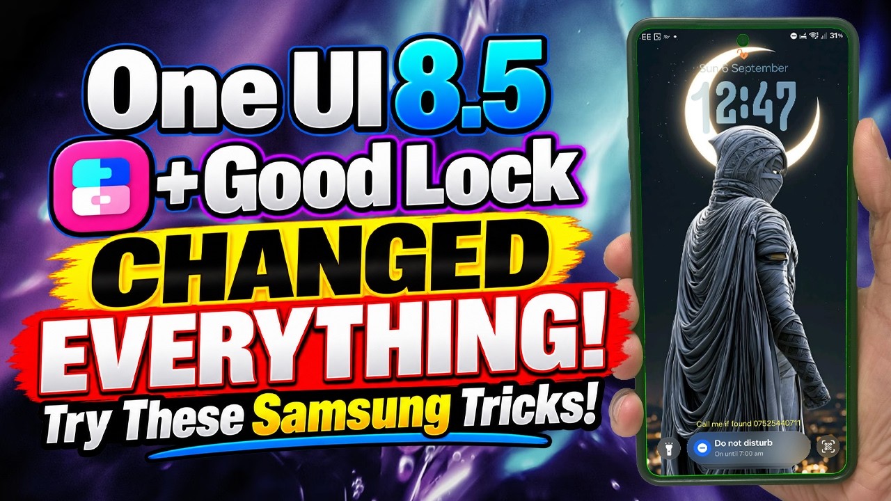 One UI 8.5 + Good Lock изменили ВСЁ &mdash; попробуйте эти фишки Samsung! 🤯