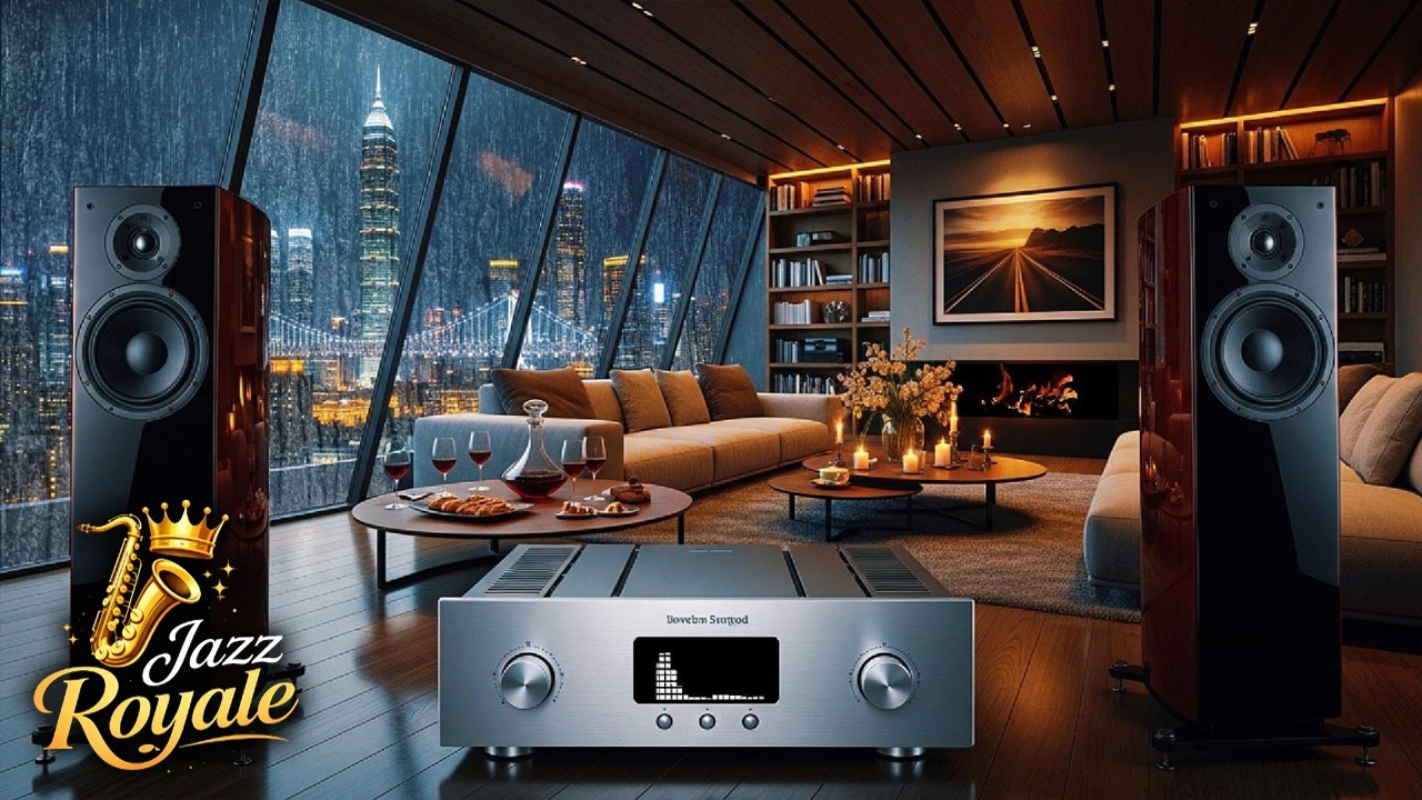 Romantic City Night Jazz 🌙 Elegant Lounge Music for Deep Relaxation & Cozy Moments