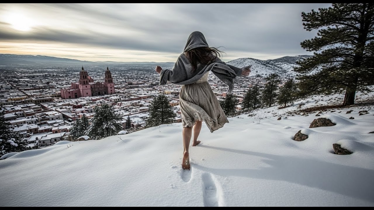 Huía descalza bajo la nieve cuando el viudo la encontró — lo que hizo después cambió todo...