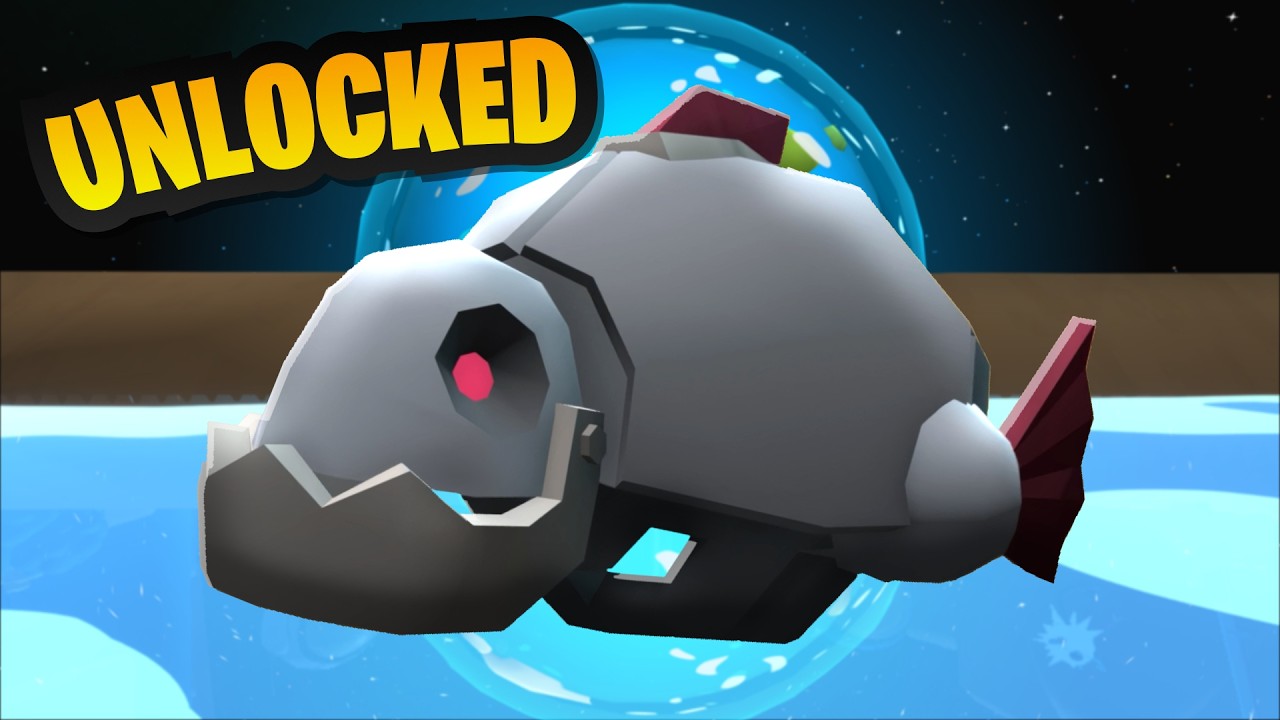 Ich habe den Roboterfisch freigeschaltet in Wobbly Life!