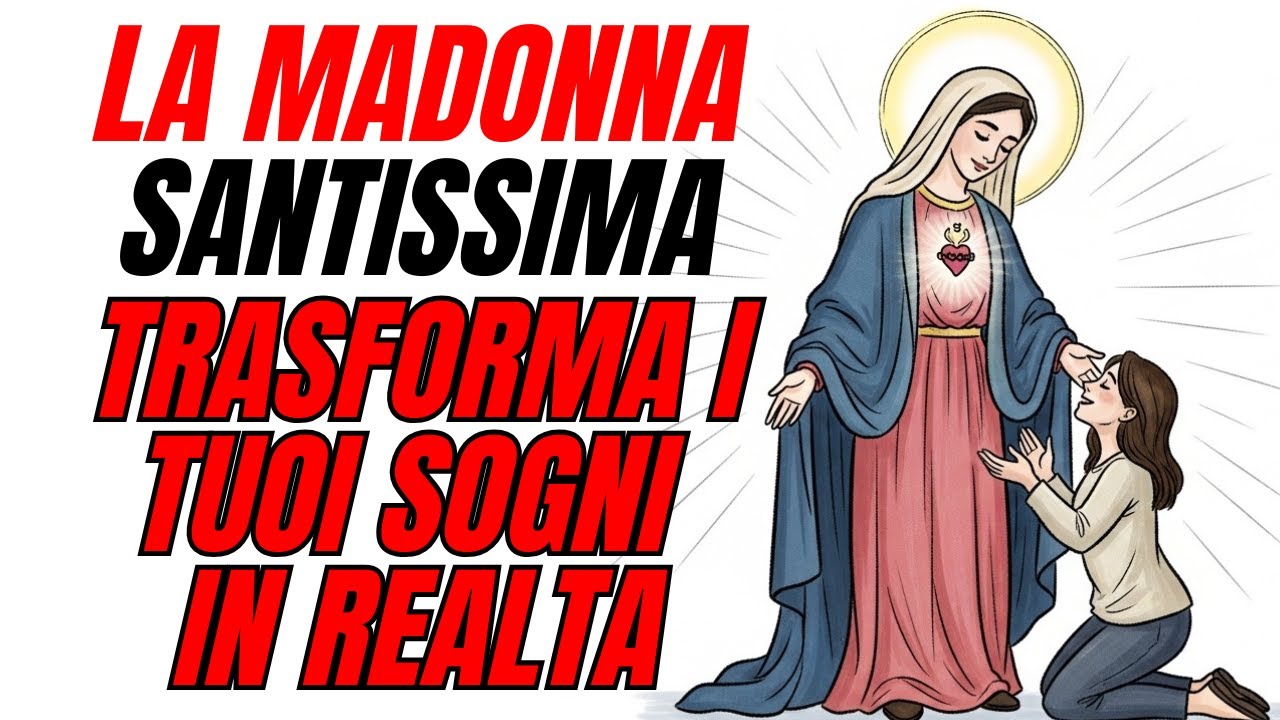 Quando ascolti questa musica… la Madonna Santissima trasforma i tuoi sogni in realtà