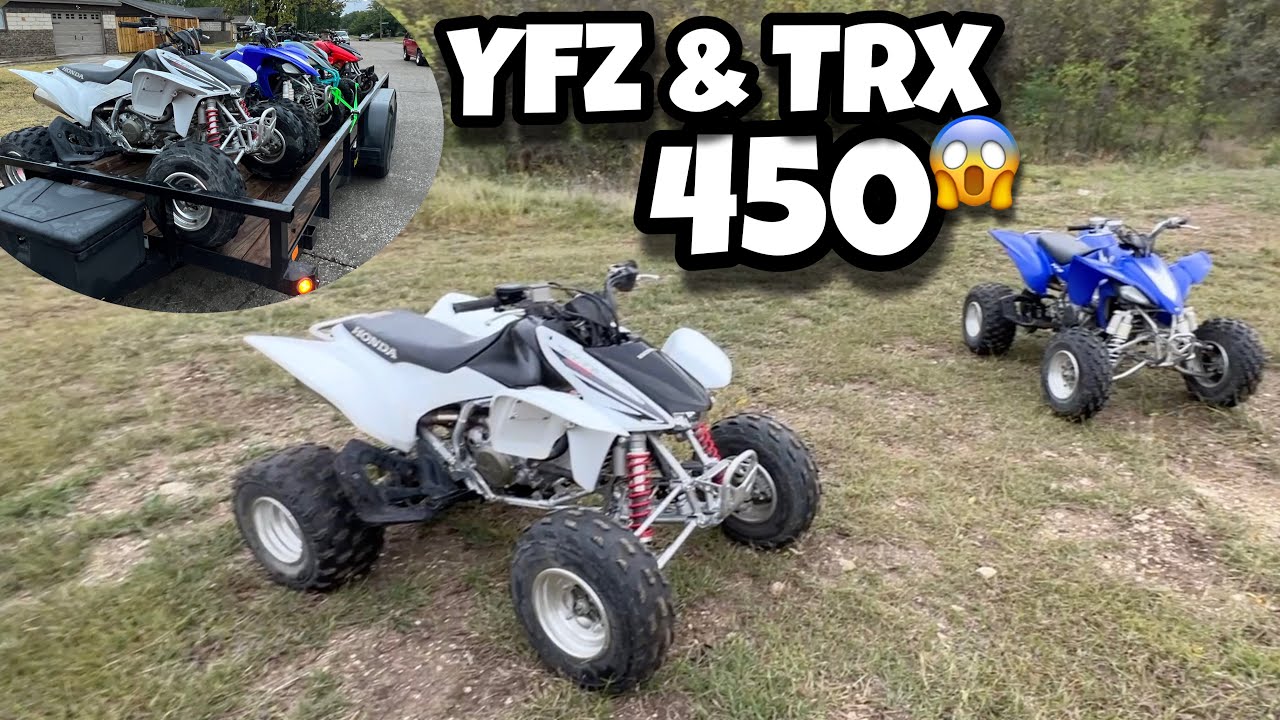 Yamaha YFZ & Honda TRX 450