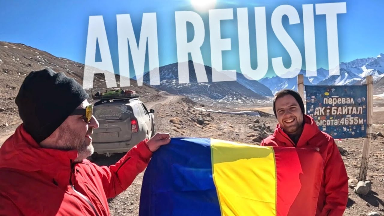 Ep23. Am ajuns la 4655 metri cu Dacia Duster în Munții Pamir în Tadjikistan 🇹🇯
