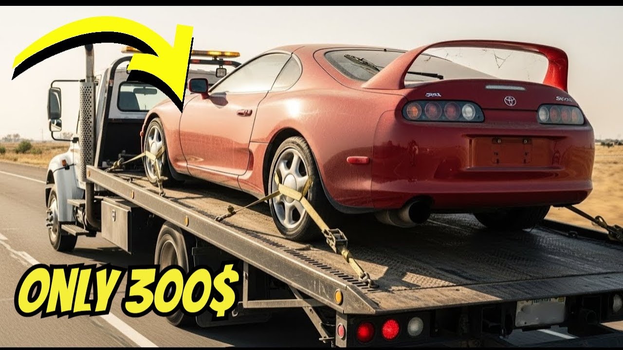 $300 Abandoned Toyota Supra Restoration | Deep ASMR Rebuild & Cinematic