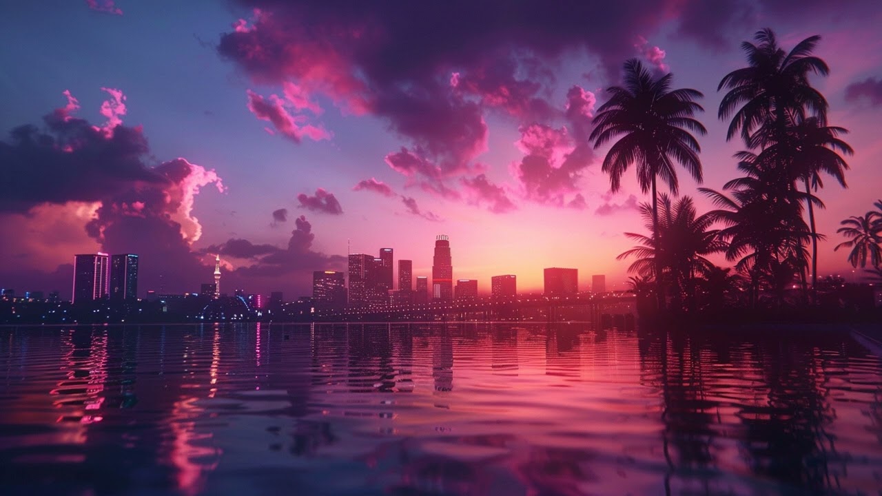 🌇🚦 SYNTH CITY SUNSET — Retrowave Mix 🚦🌇