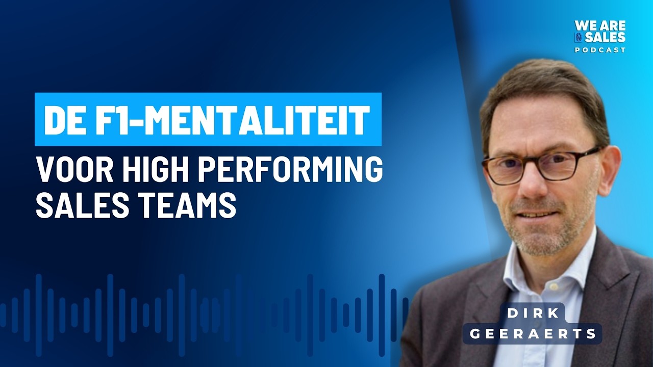 Sales is topsport: de F1-mentaliteit voor high-performance sales teams