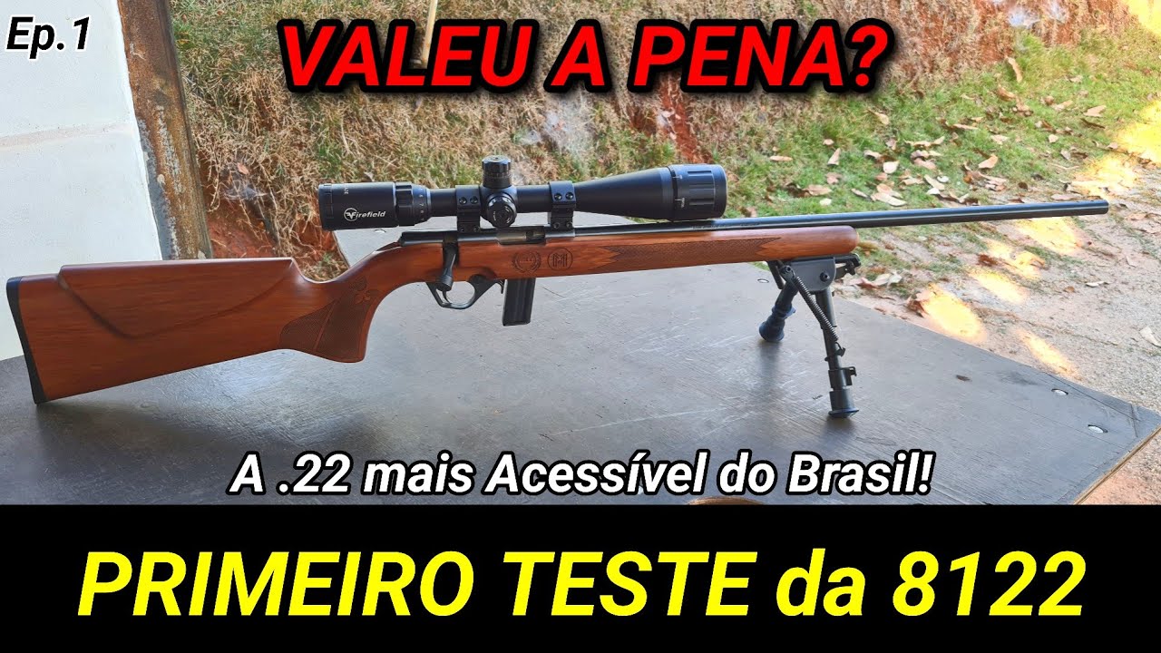 CBC 8122, Valeu a pena? Primeiros testes a 100m e potencial da 22 mais acessível do Brasil!