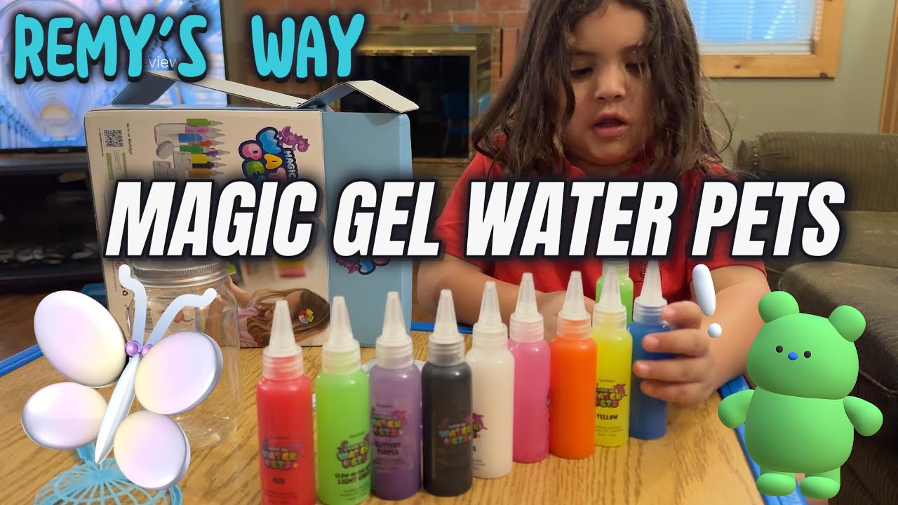 Magic Gel Water Pets Craft - Remy's Way