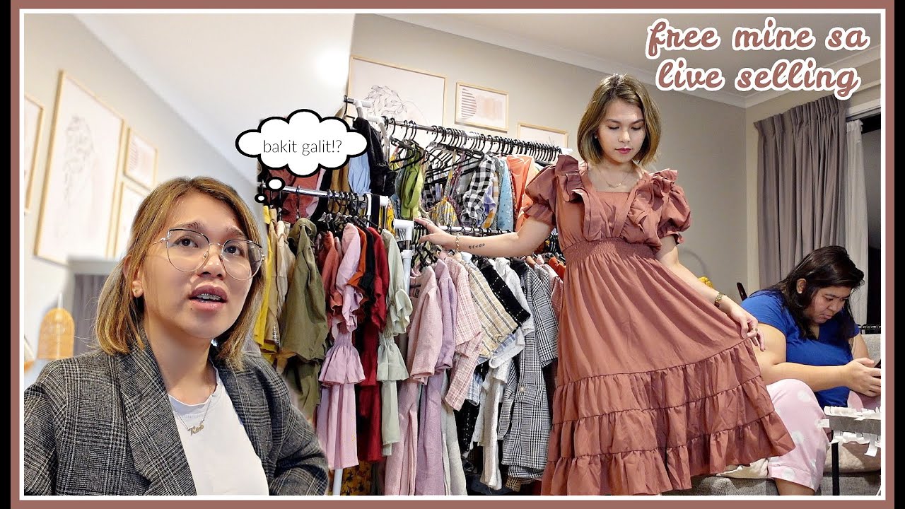 MAY NAGAGALIT NA TULOY (NG DAHIL SA LIVE SELLING!)+ NAMIGAY NG FREE CLOTHES! 🥰I RichZigzVlogs