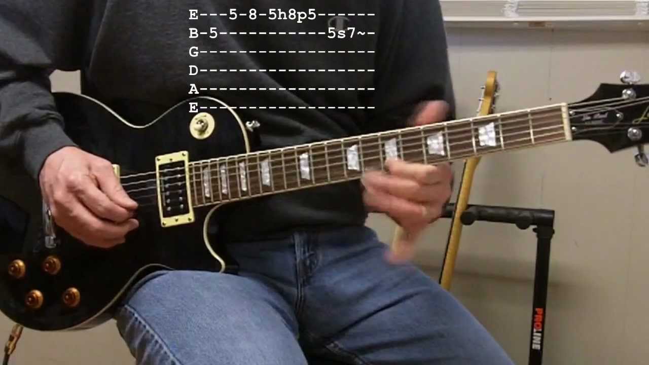 My Love Guitar Solo with Tab