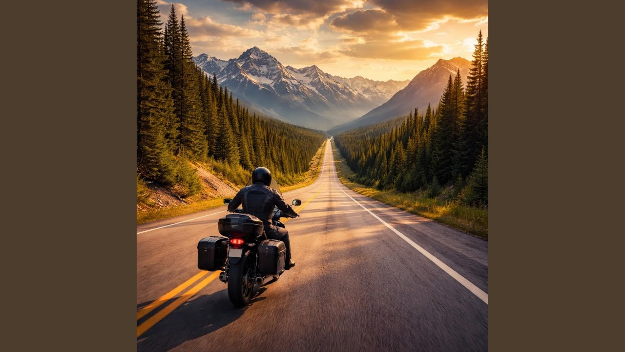 Going for a long motorcycle ride