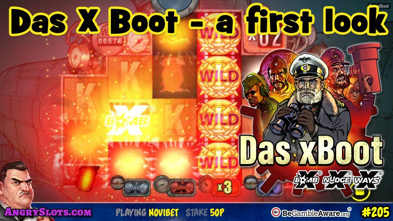 DAS XBOOT - *New* Nolimit City Slot - a first look at another cracking slot game...