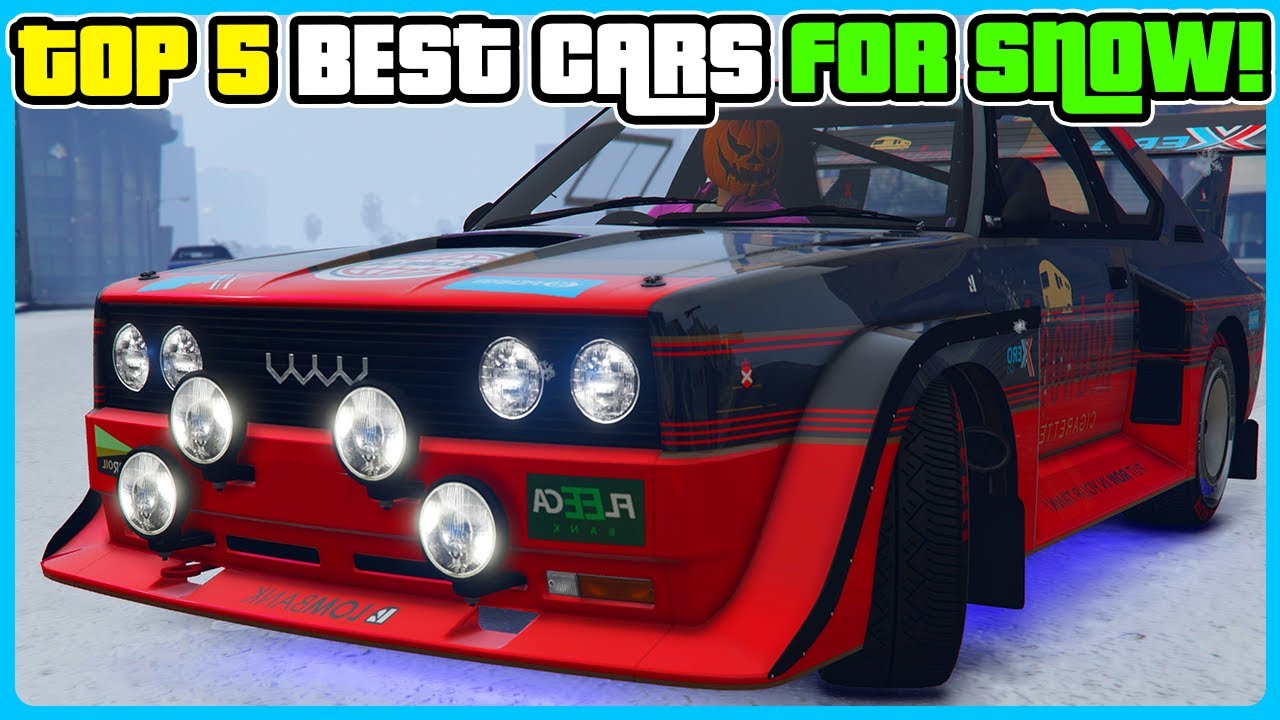 ТОП-5 ЛУЧШИХ машин для снега в GTA 5 Online!