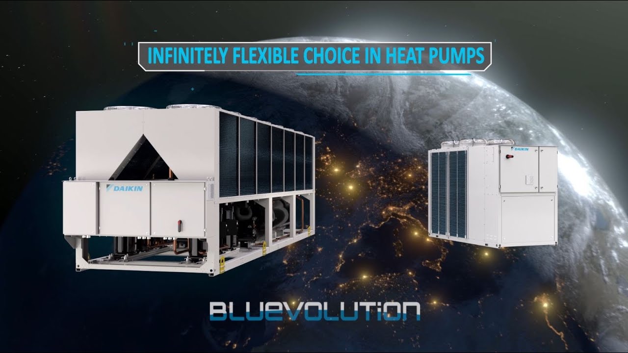 New Daikin R32 Heatpump Chiller